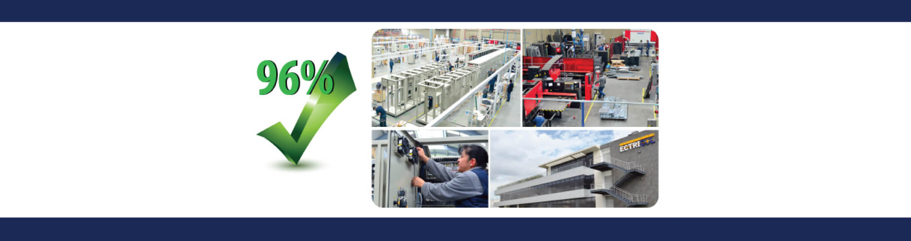 Industrias Ectricol obtiene el 96% de la Calificación RUC