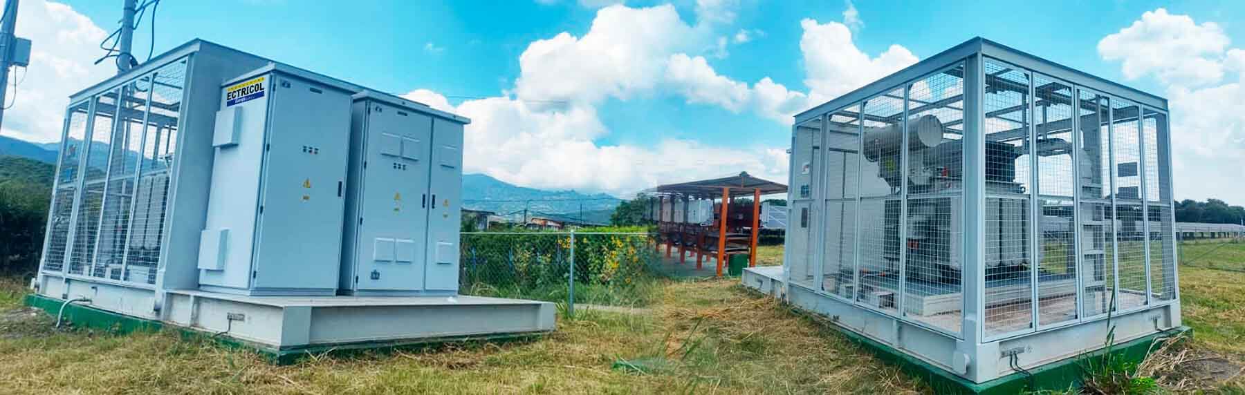 Granja Solar Parque Alúmina Cali – Celsia – Centro de Transformación