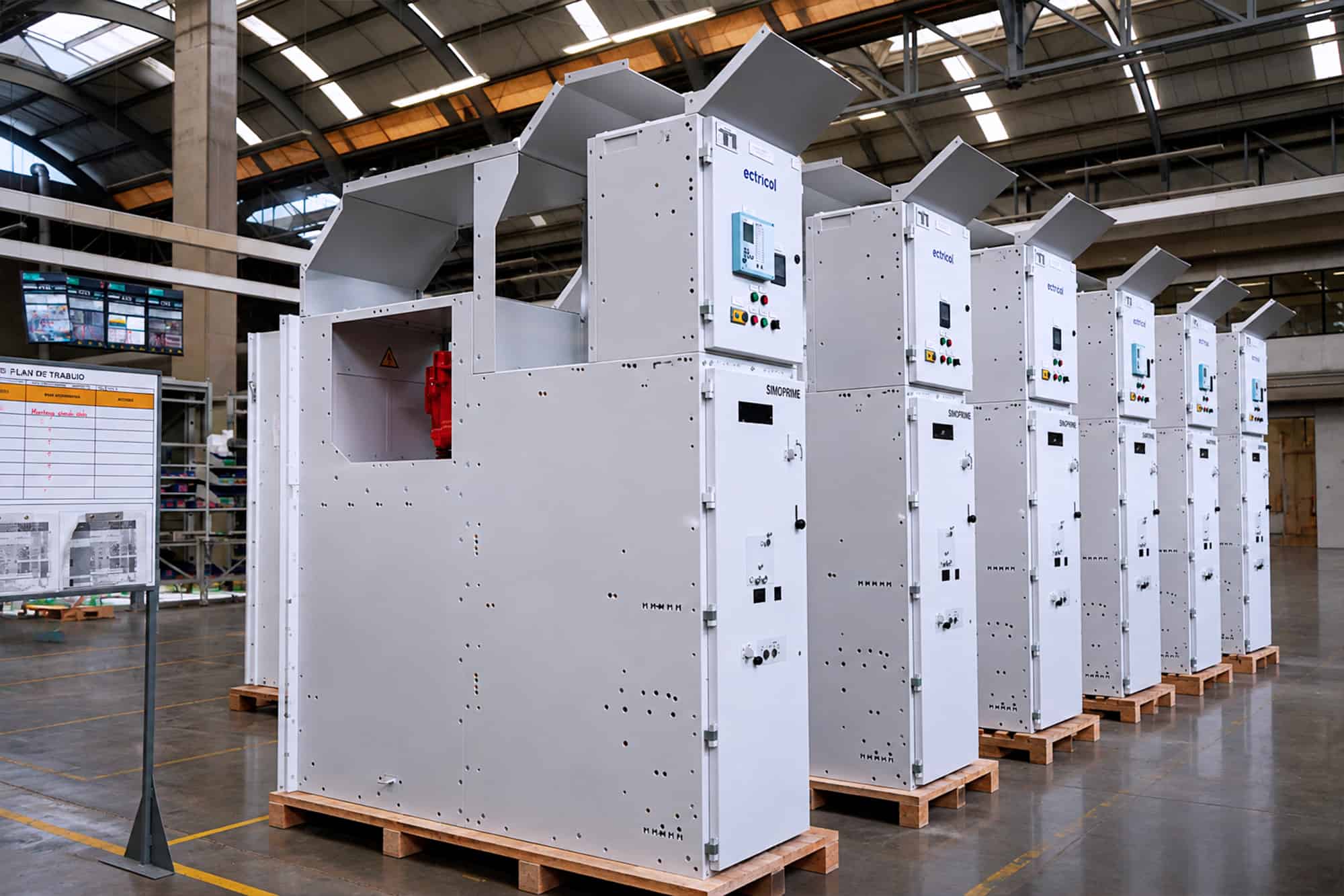 Celda SIMOPRIME con clasificación IAC A FLR fabricada en Colombia por Ectricol