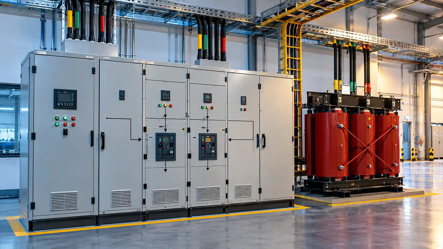 Tablero de transferencia automática de Ectricol para respaldo de energía en la industria